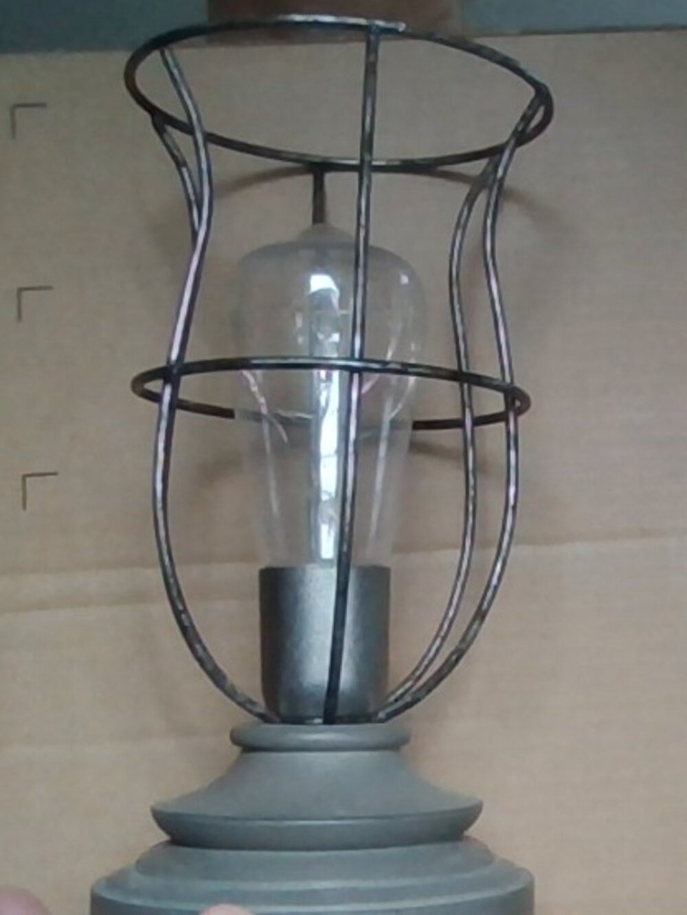 Battery Operated Vintage Looking Lamp